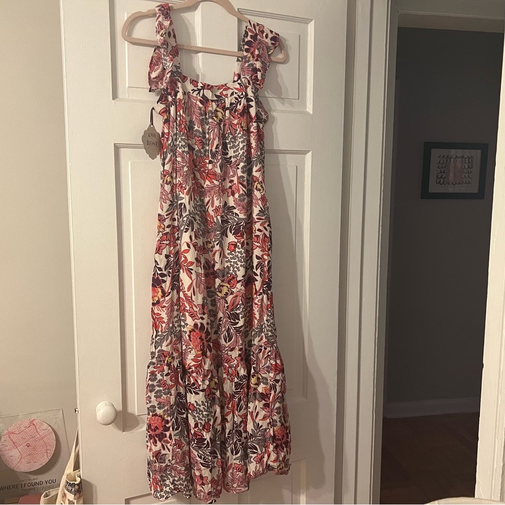 Knox Rose floral print midi/maxi dress